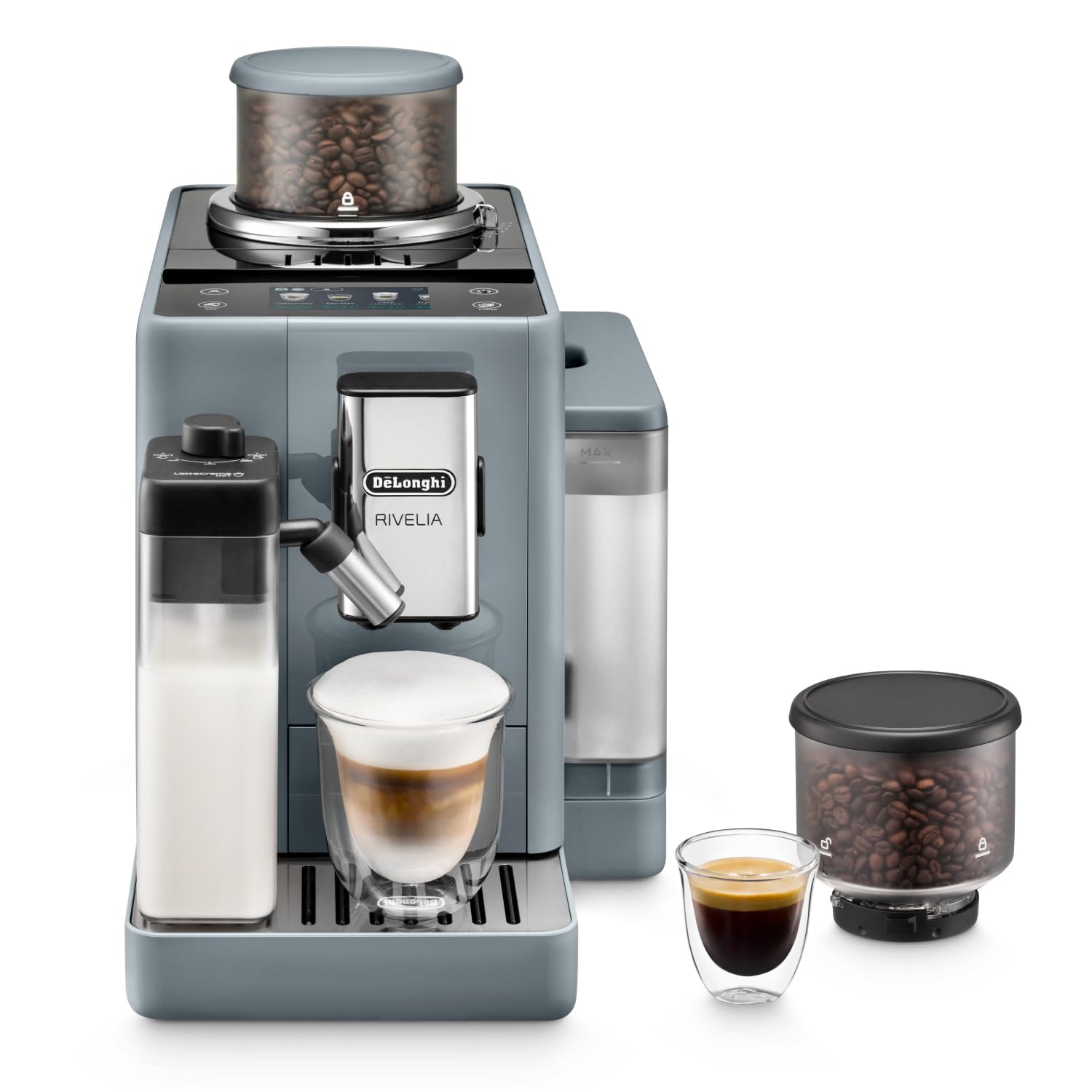CaffeMatic Rivelia Automatique Grains de café, Gris