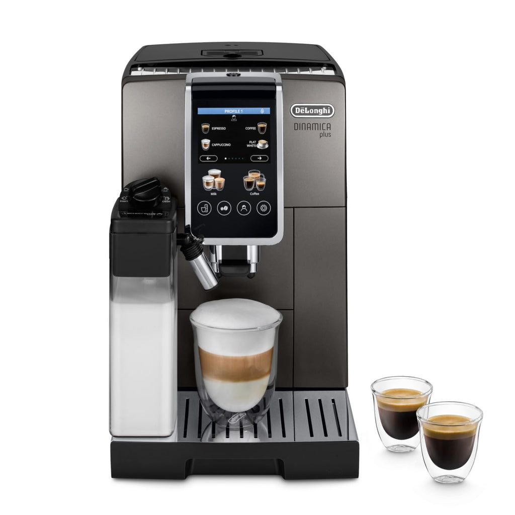 CaffeMatic Dinamica Plus ECAM machine à café Entièrement automatique Machine à café 2-en-1, Noir