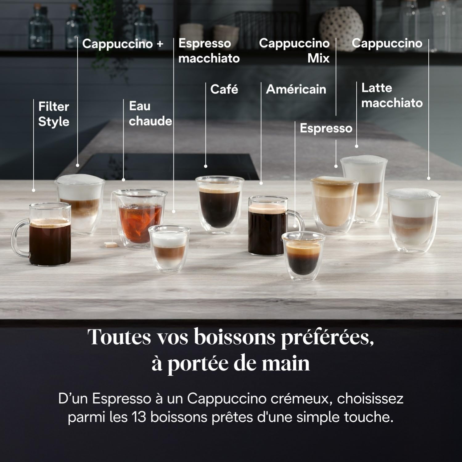 CaffeMatic Magnifica Evo Next - Perfetto Machine à Café Automatique avec LatteCrema