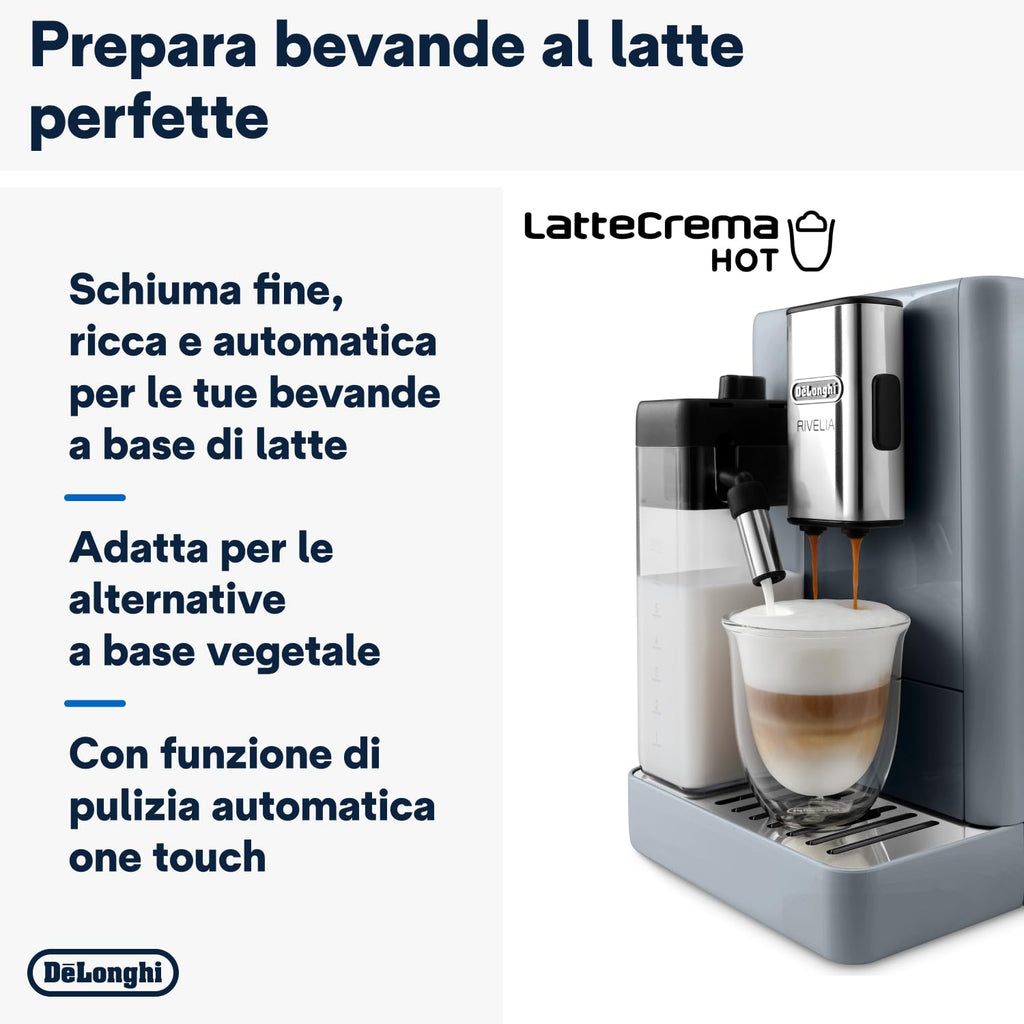 CaffeMatic Rivelia Automatique Grains de café, Gris