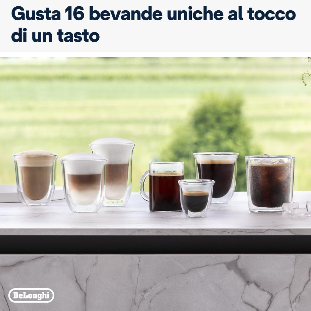 CaffeMatic Rivelia Automatique Grains de café, Gris