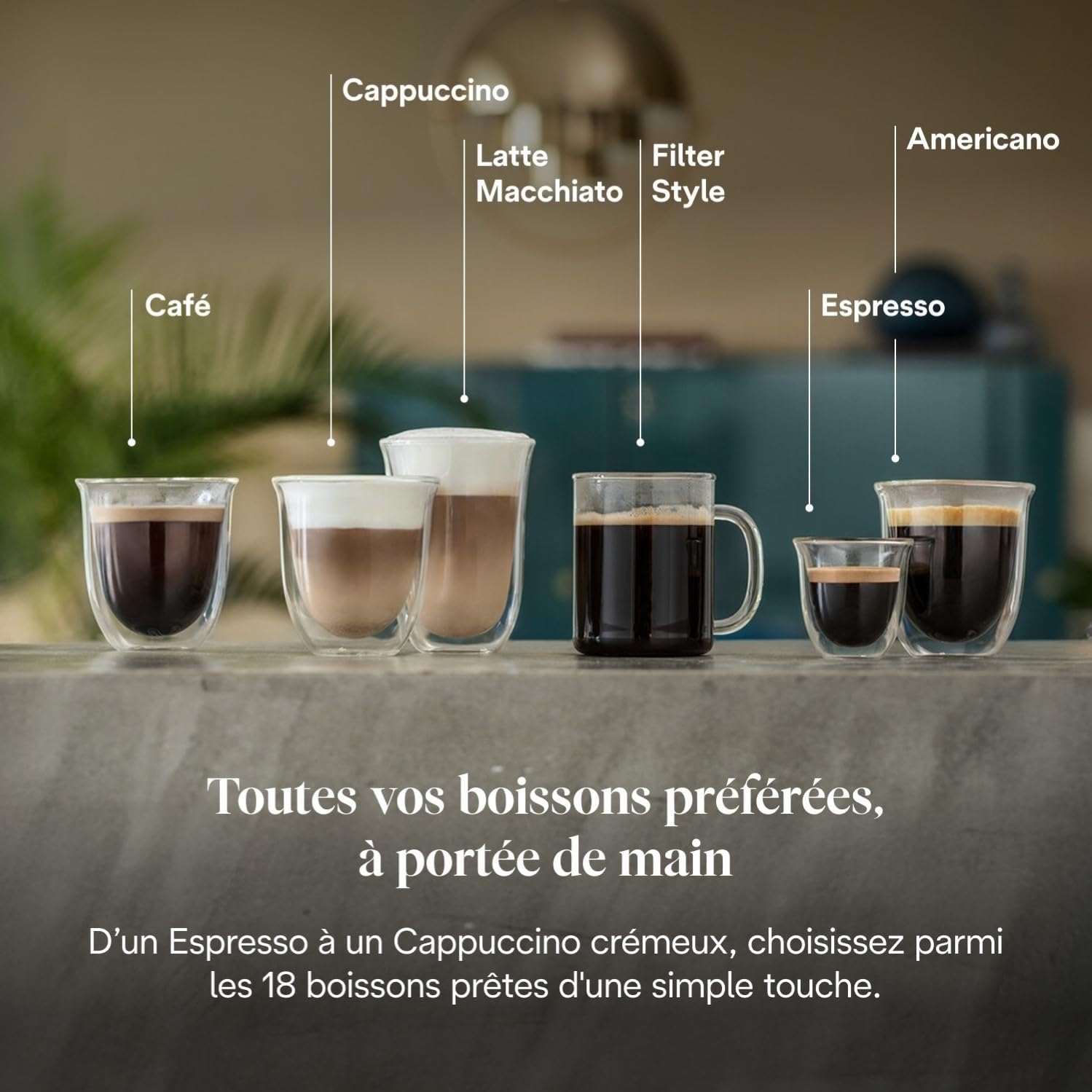 CaffeMatic PrimaDonna Soul - Perfetto Machine à Café Automatique, Argent et Noir